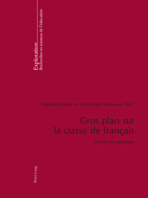 cover image of Gros plan sur la classe de français